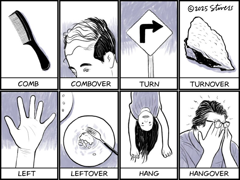Comb combover